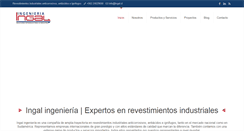 Desktop Screenshot of ingal.cl